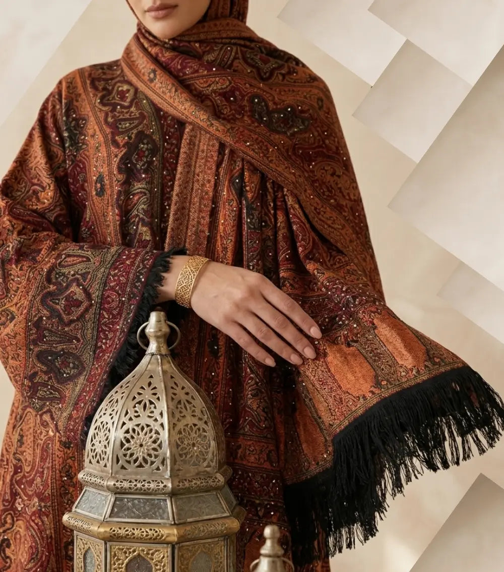Kashmiri Pashmina Abayas